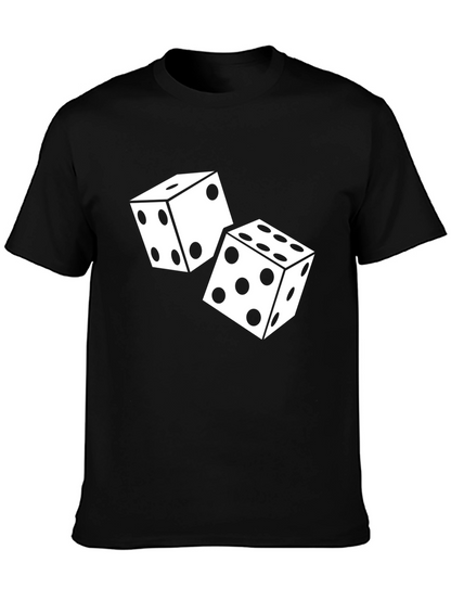 Dice Graphic T-Shirt - Roll the Good Times!