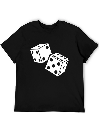 Dice Graphic T-Shirt - Roll the Good Times!