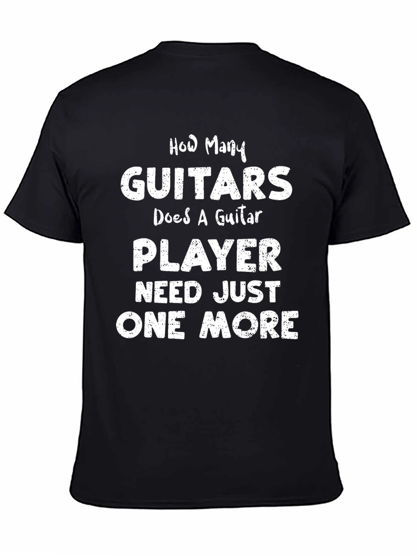Guitar Player T-Shirt - How Many Guitars?