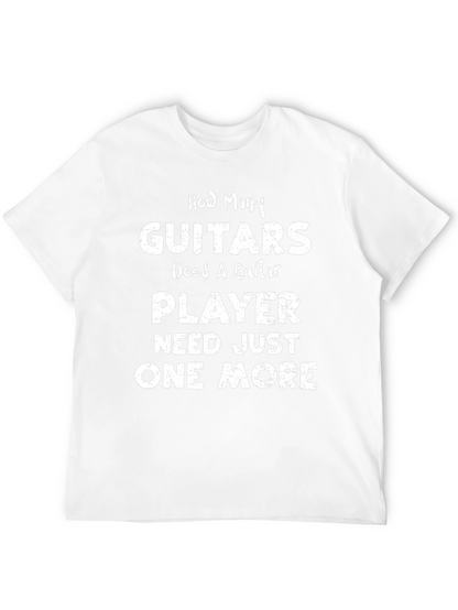Guitar Player T-Shirt - How Many Guitars?