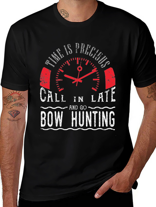 Bow Hunting T-Shirt: Time is Precious Tee