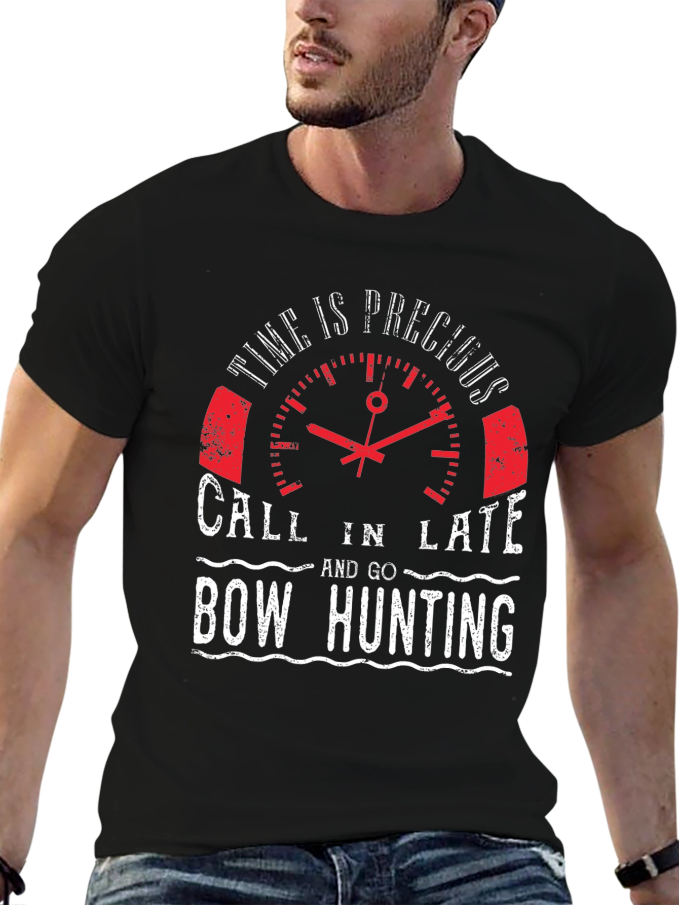 Bow Hunting T-Shirt: Time is Precious Tee