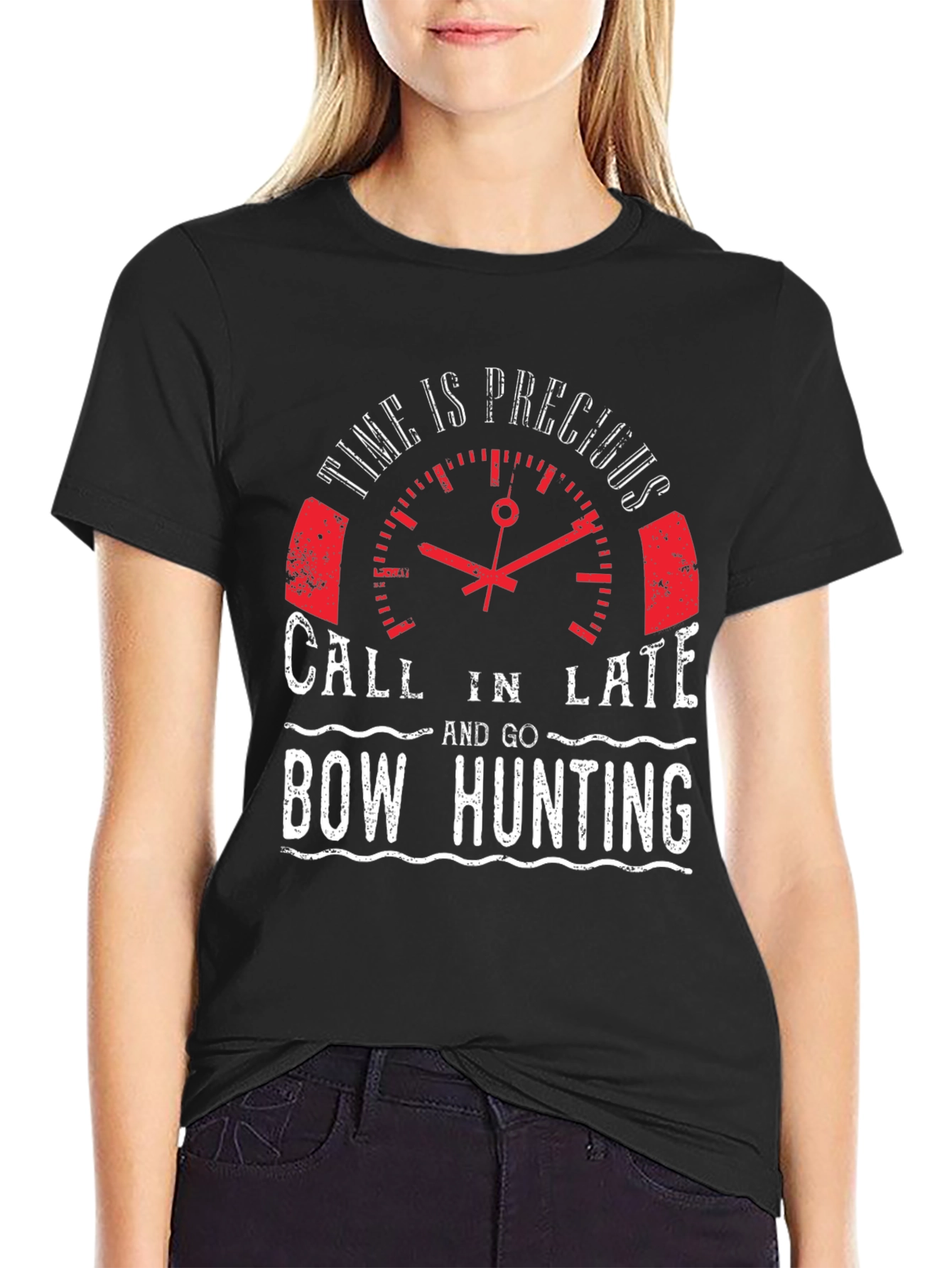 Bow Hunting T-Shirt: Time is Precious Tee
