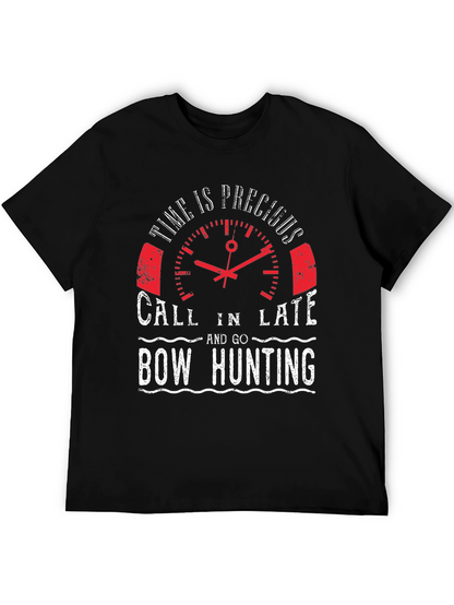 Bow Hunting T-Shirt: Time is Precious Tee