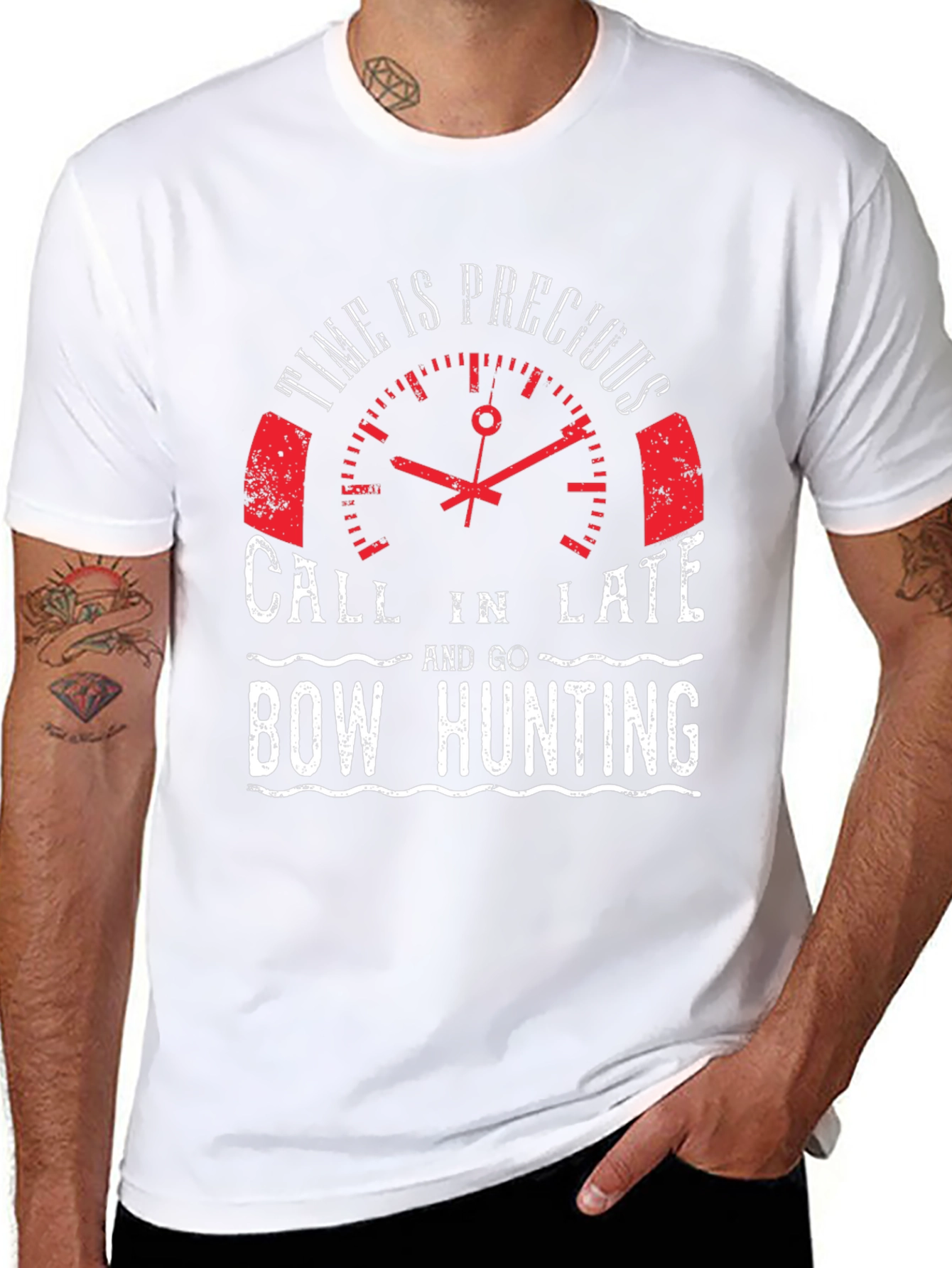 Bow Hunting T-Shirt: Time is Precious Tee