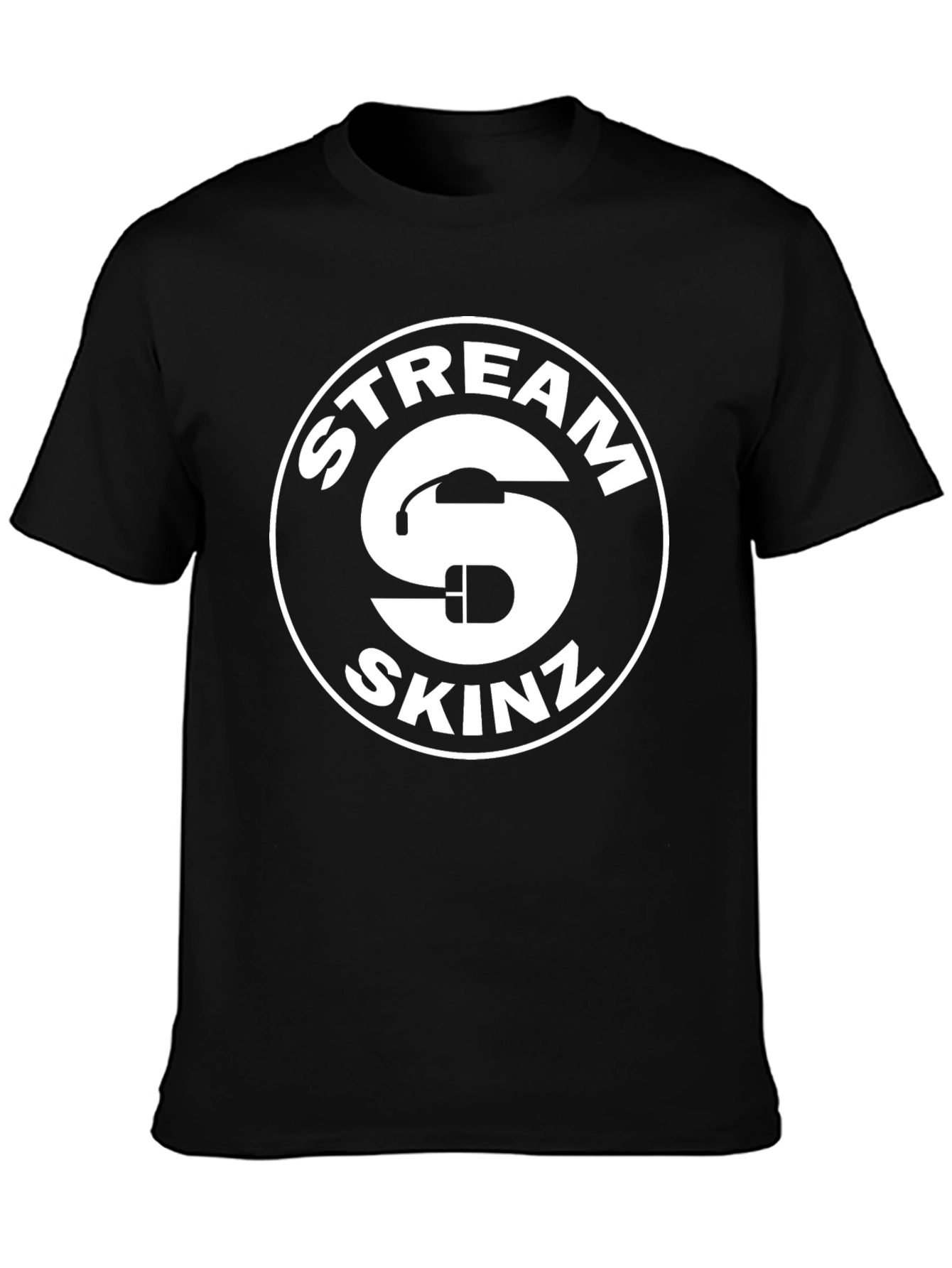 Stream Skinz Black Gaming T-Shirt
