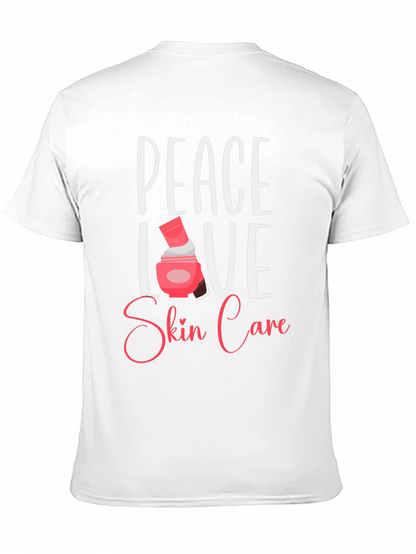 Peace Love Skin Care Black T-Shirt