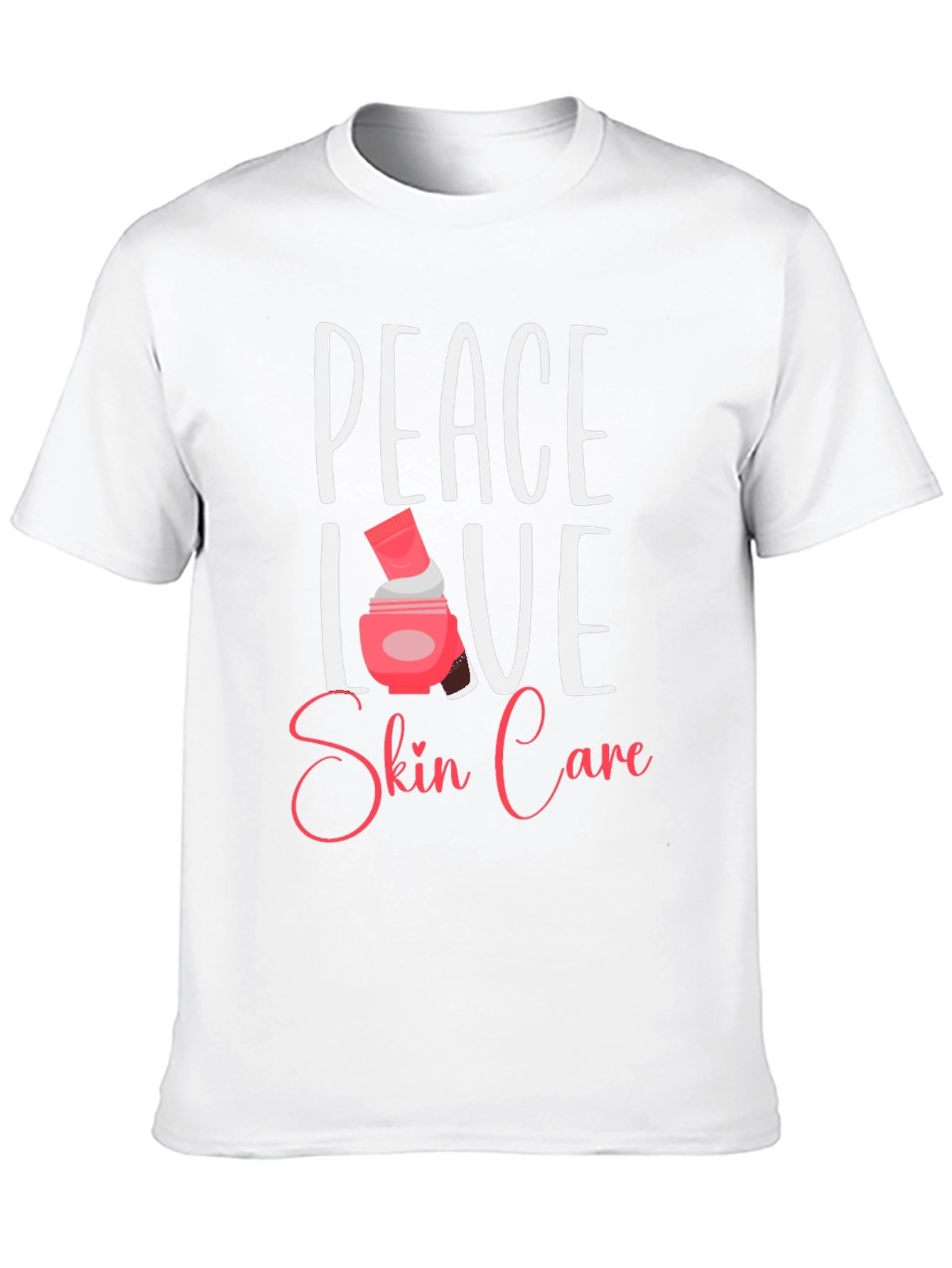 Peace Love Skin Care Black T-Shirt