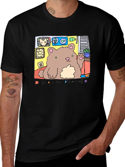 Social Distance Bear T-Shirt - Stay Connected!