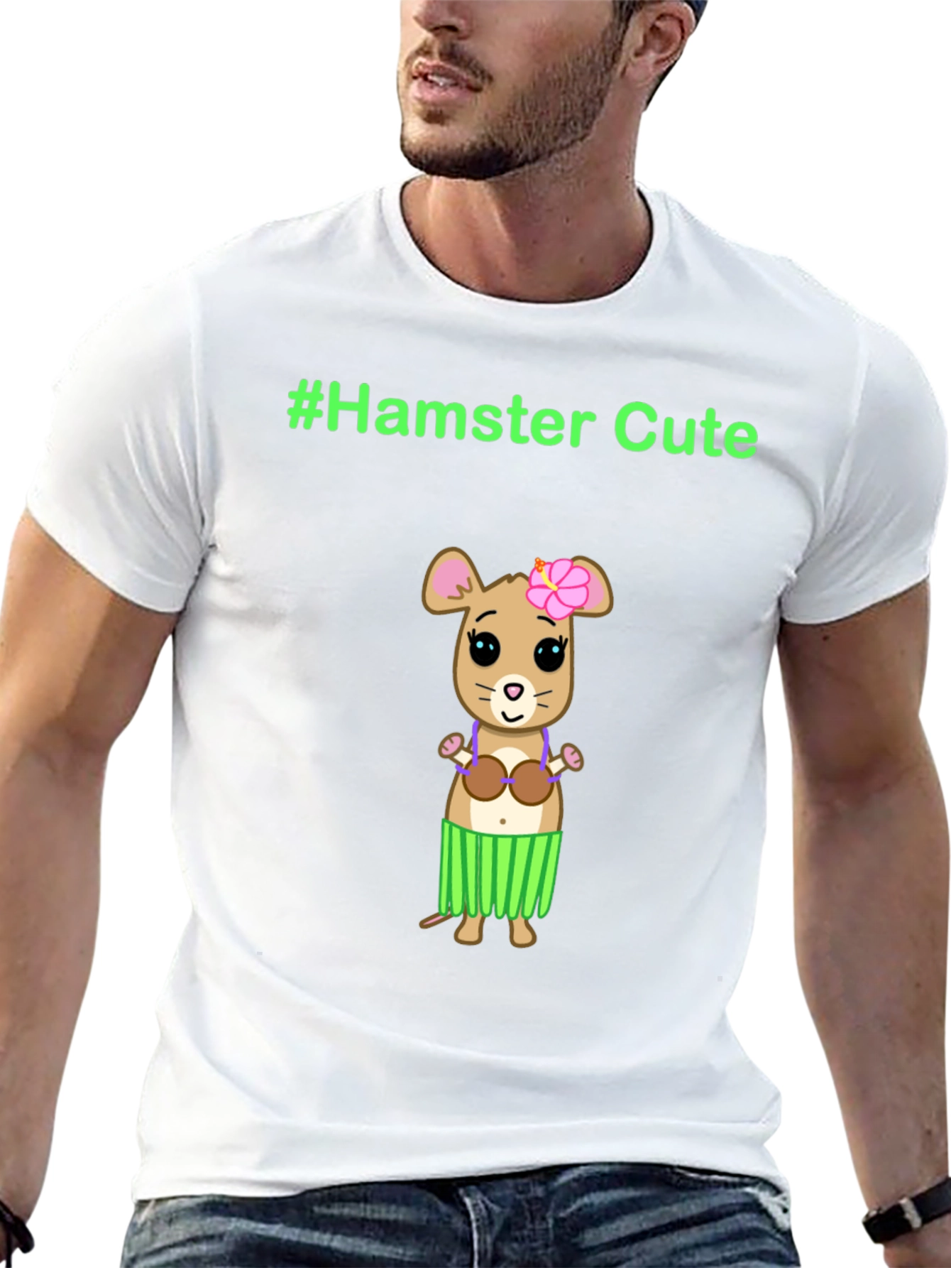 Cute Hamster Hula T-Shirt