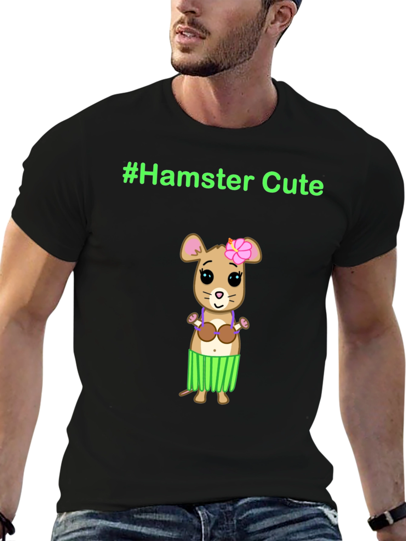 Cute Hamster Hula T-Shirt