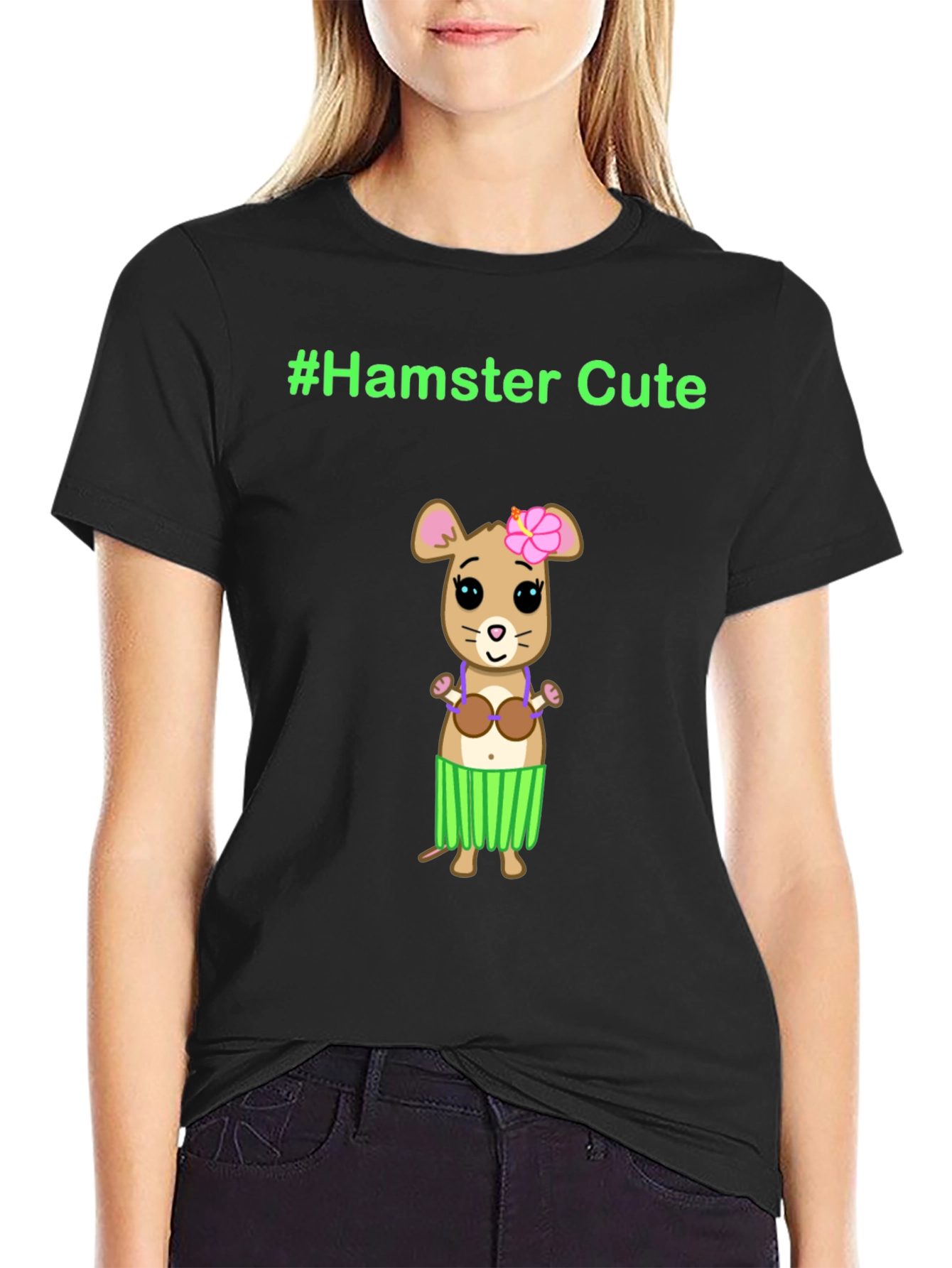 Cute Hamster Hula T-Shirt