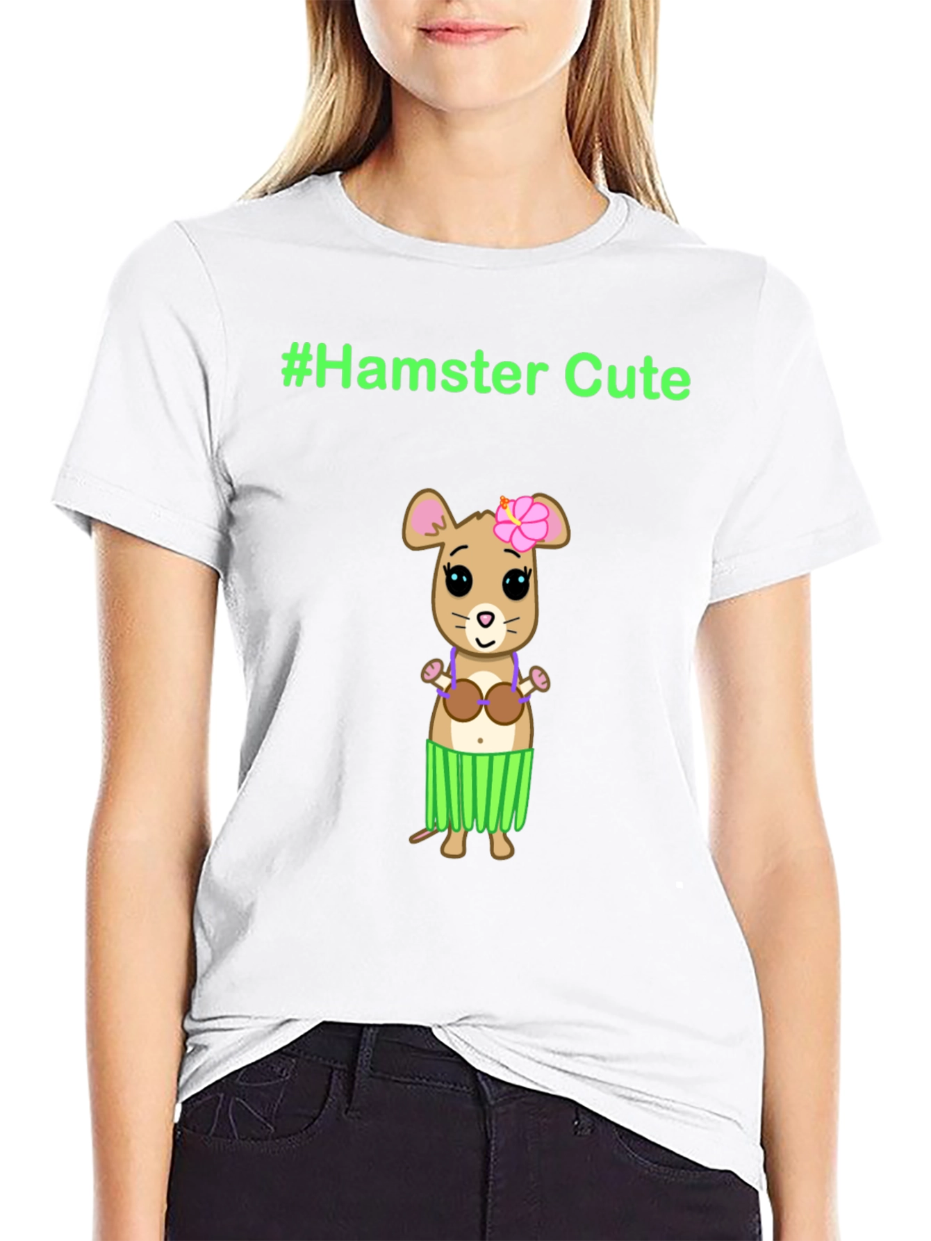 Cute Hamster Hula T-Shirt