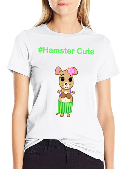 Cute Hamster Hula T-Shirt