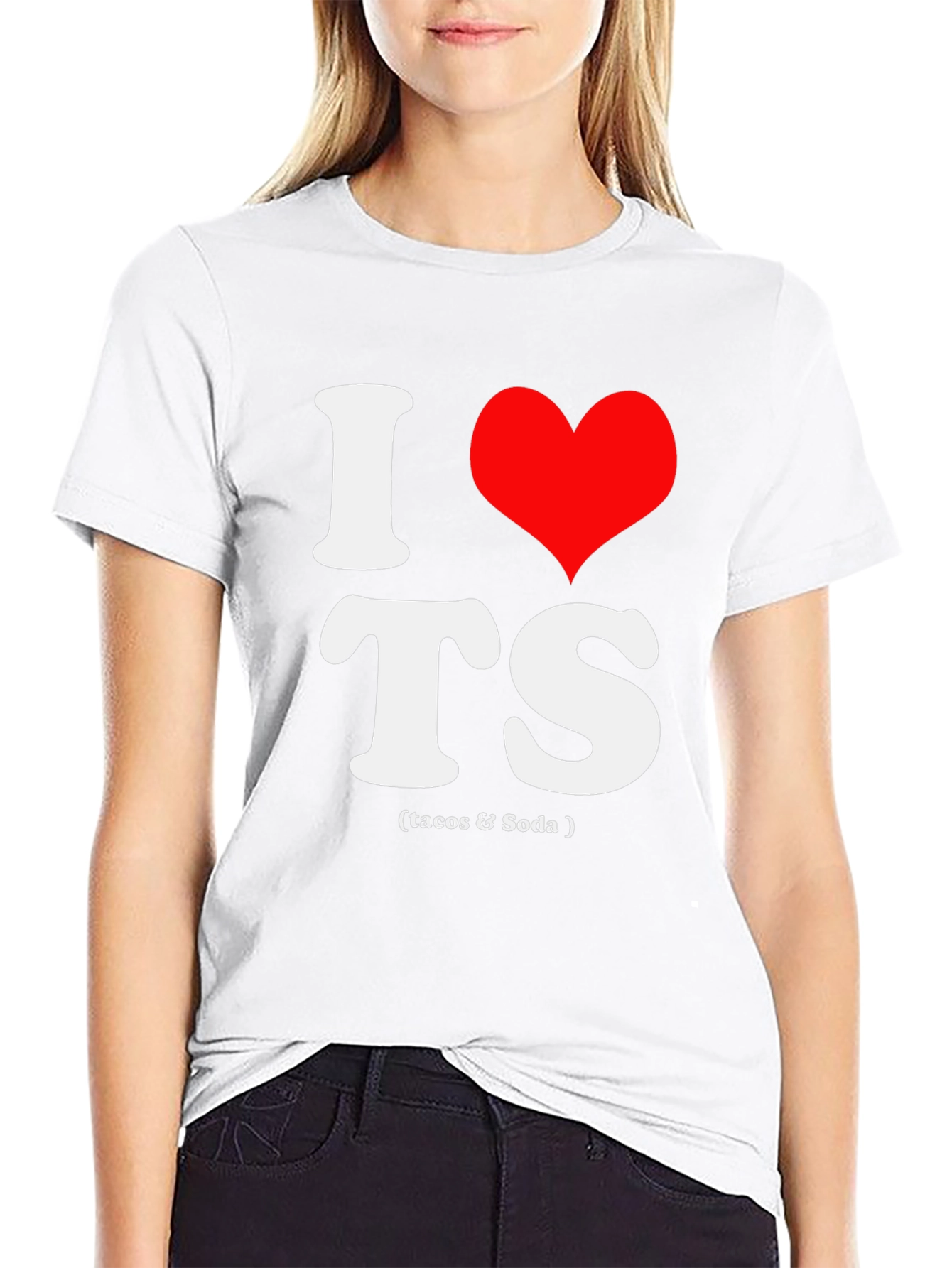 I Love TS (Tacos & Soda) Graphic Tee