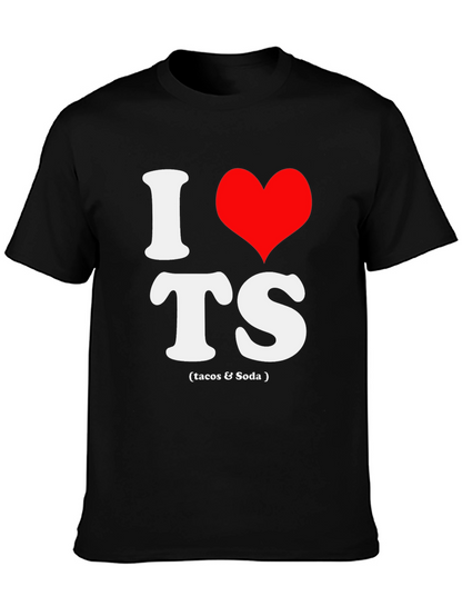 I Love TS (Tacos & Soda) Graphic Tee