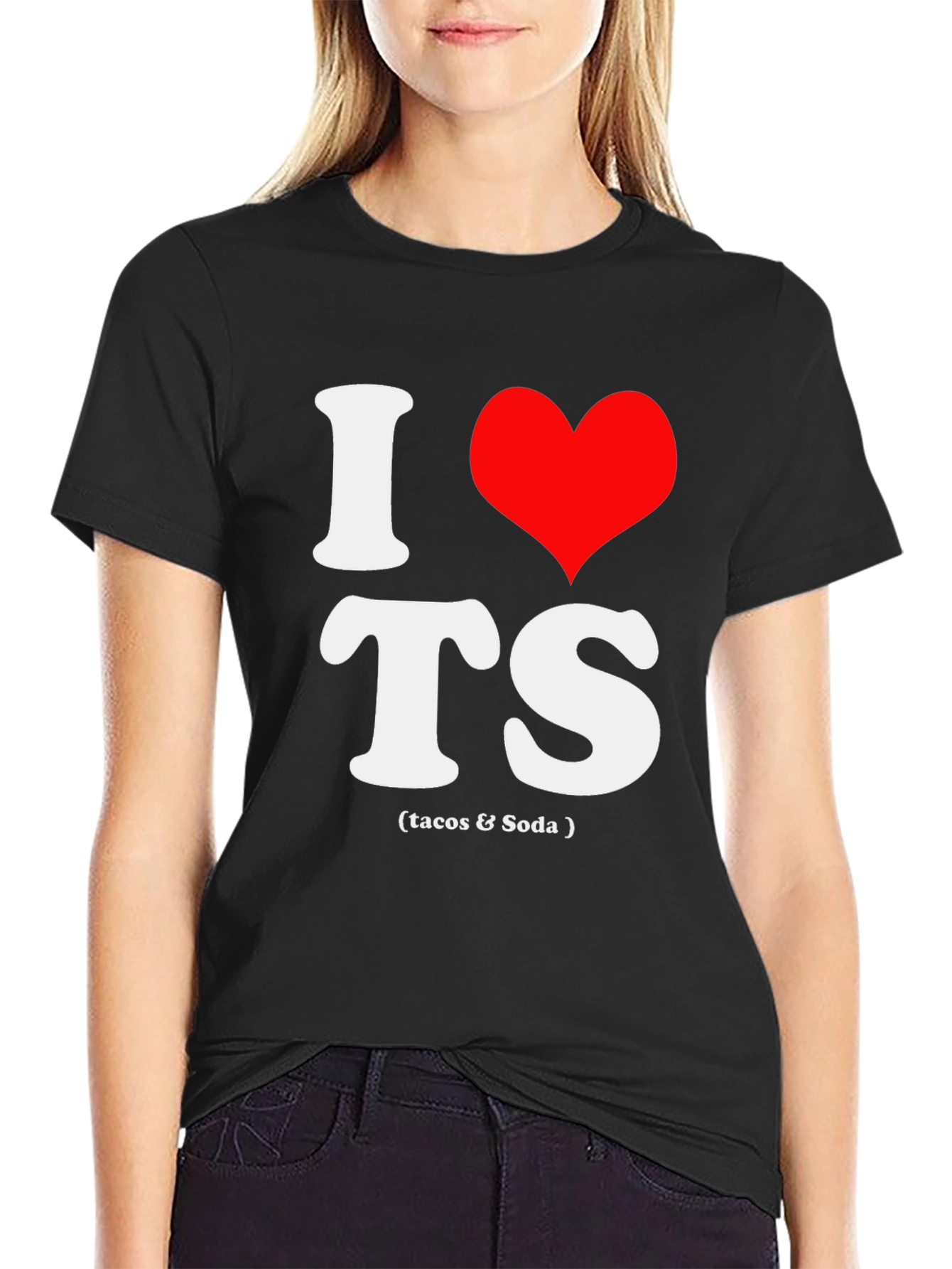 I Love TS (Tacos & Soda) Graphic Tee
