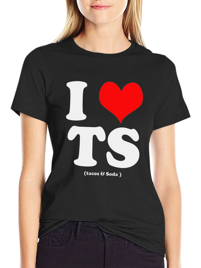 I Love TS (Tacos & Soda) Graphic Tee