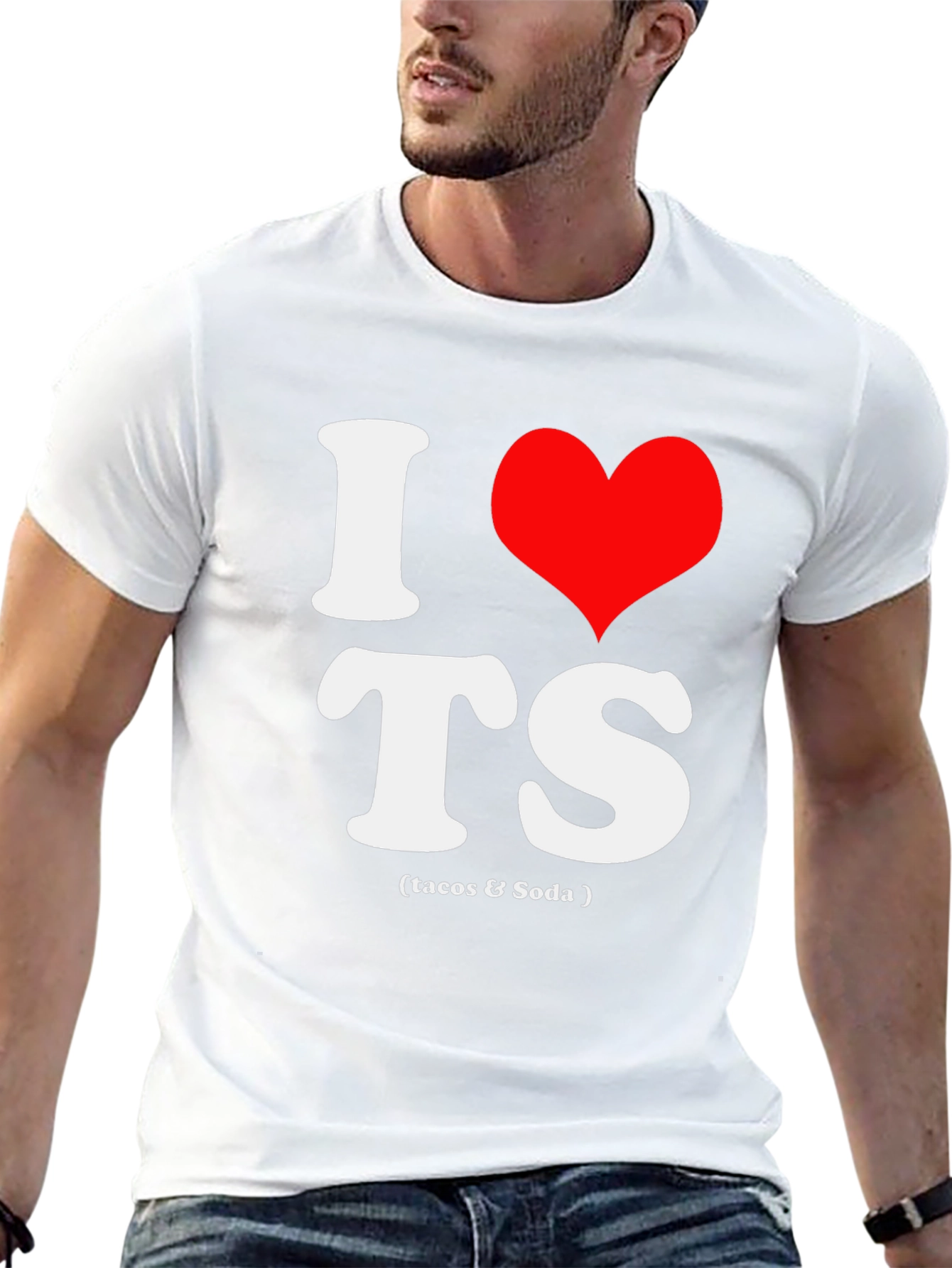 I Love TS (Tacos & Soda) Graphic Tee