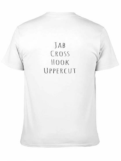 Boxing Punches Black T-Shirt