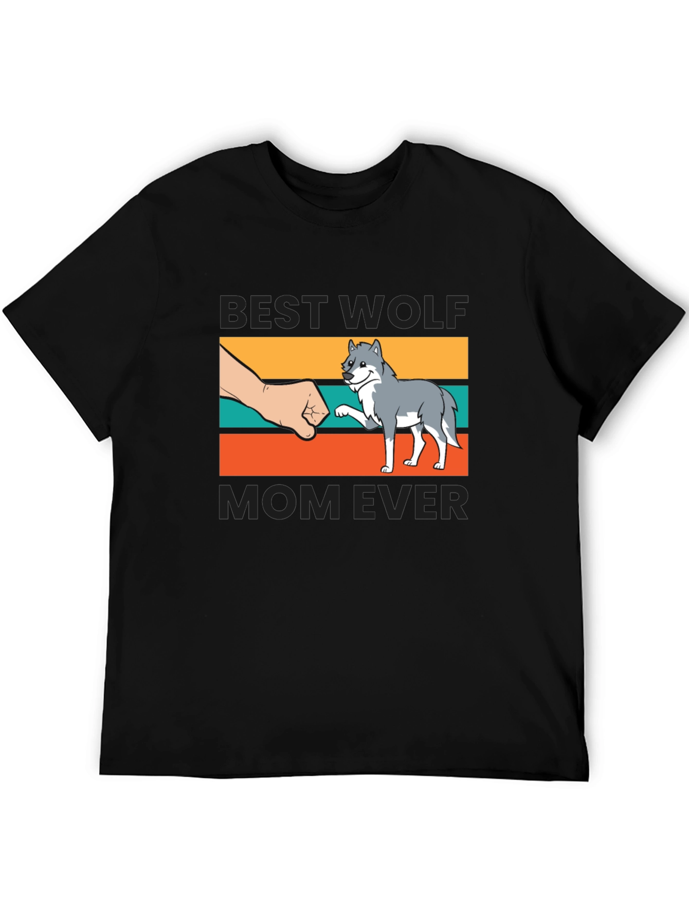 Best Wolf Mom Ever T-Shirt