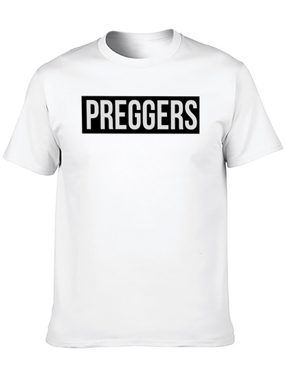 Preggers Graphic Tee - Black