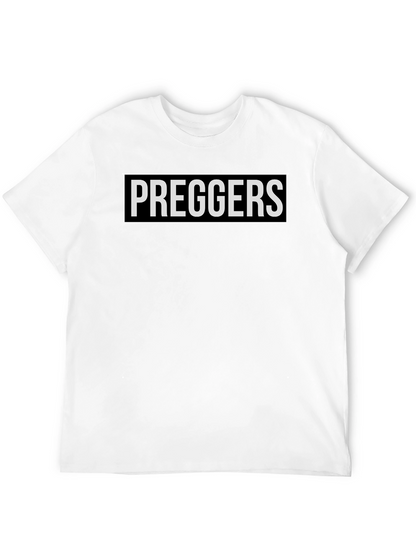 Preggers Graphic Tee - Black