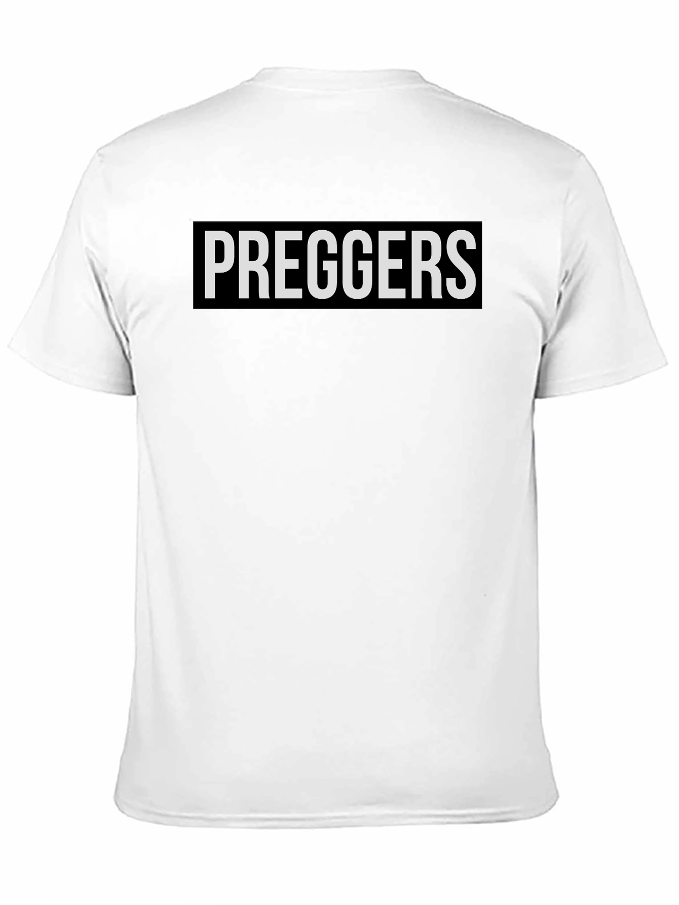 Preggers Graphic Tee - Black