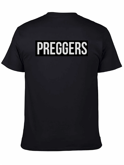 Preggers Graphic Tee - Black