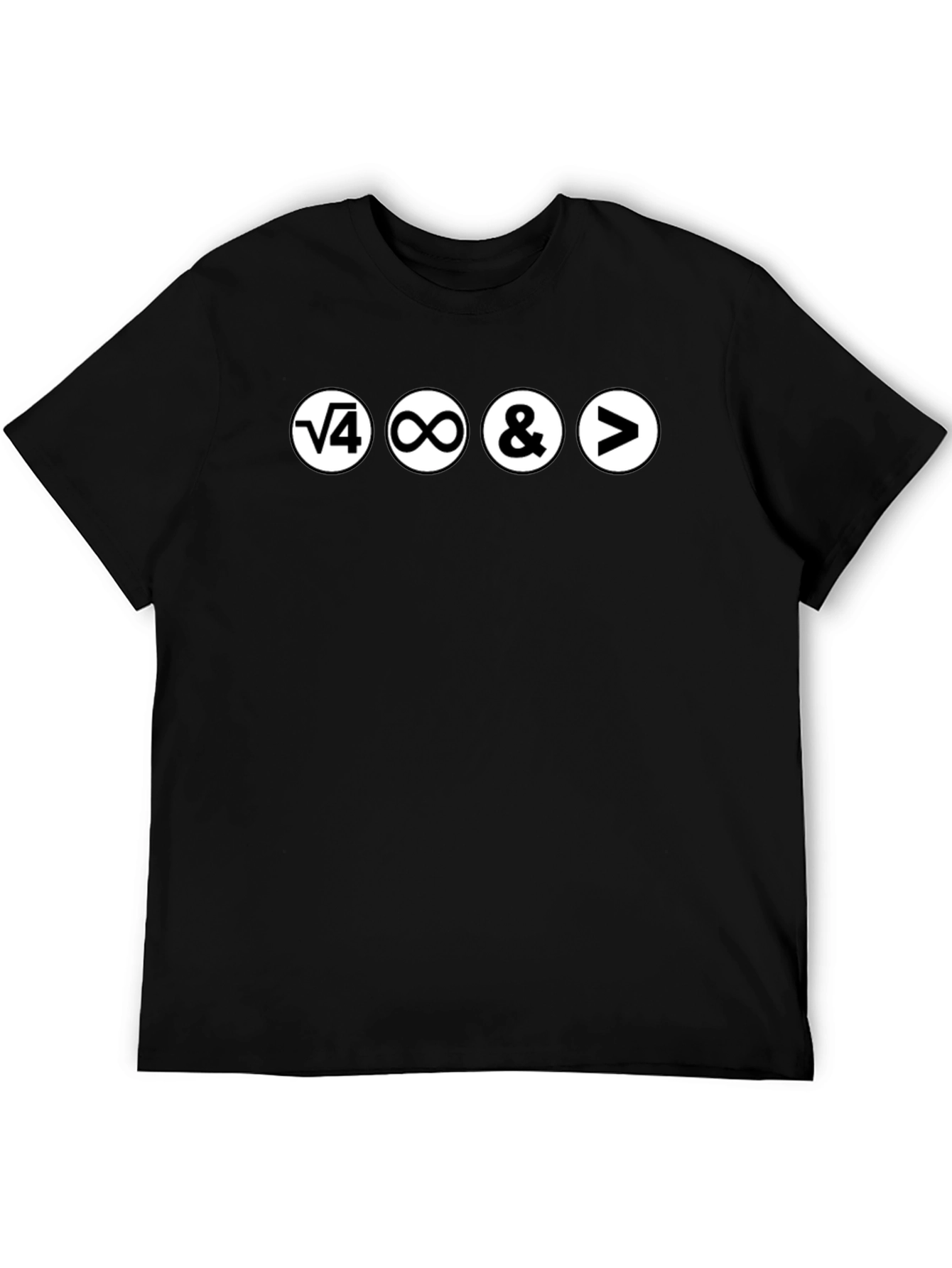 Math Pun T-Shirt - Root 4 is 2