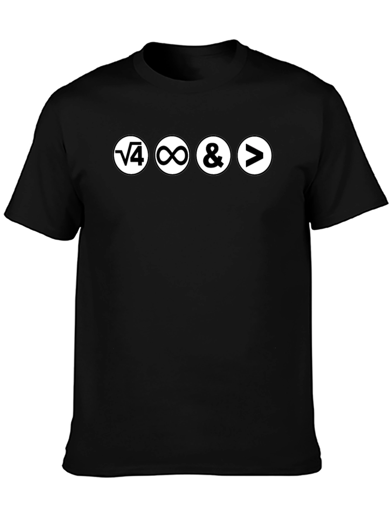Math Pun T-Shirt - Root 4 is 2