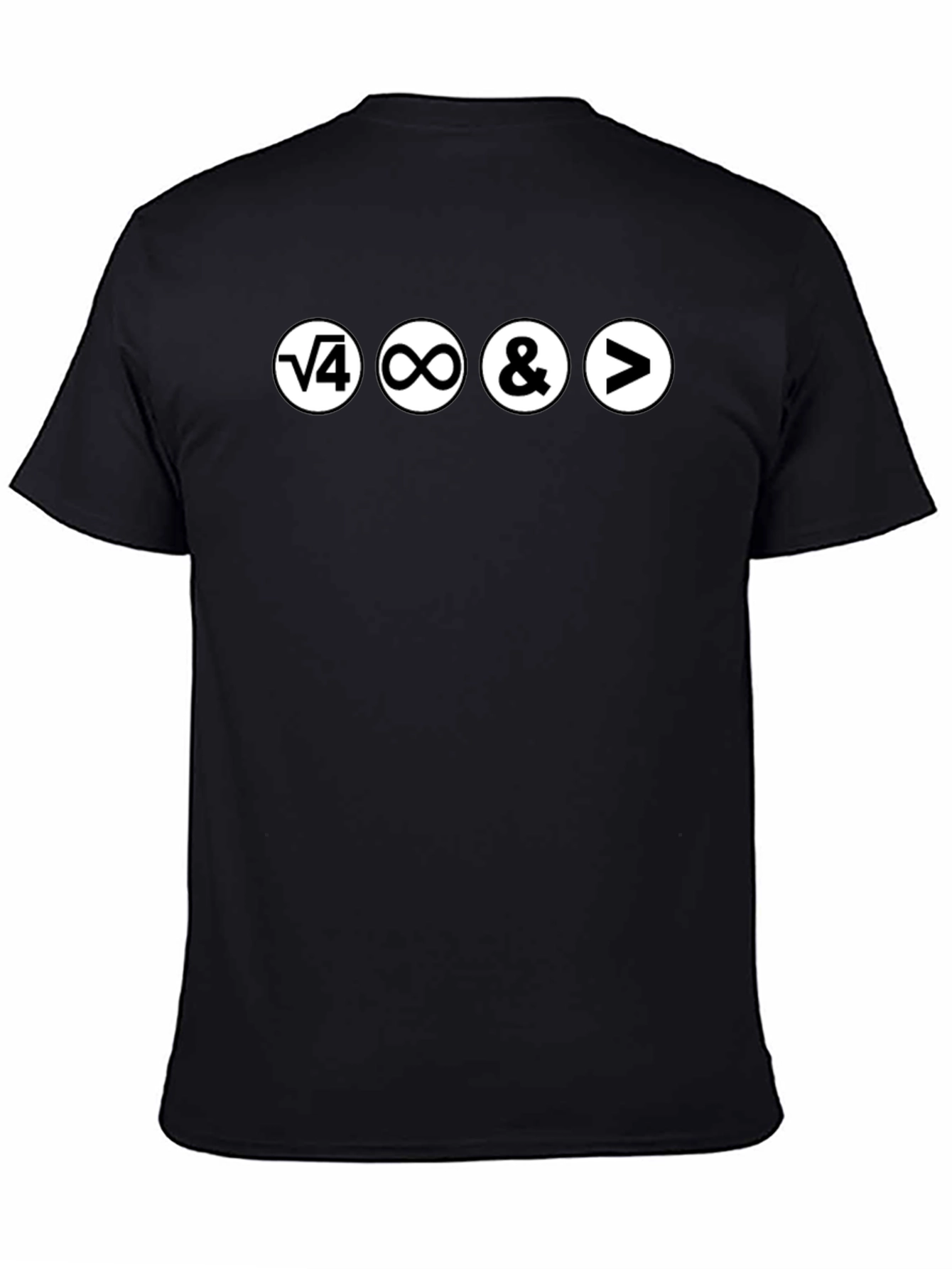 Math Pun T-Shirt - Root 4 is 2