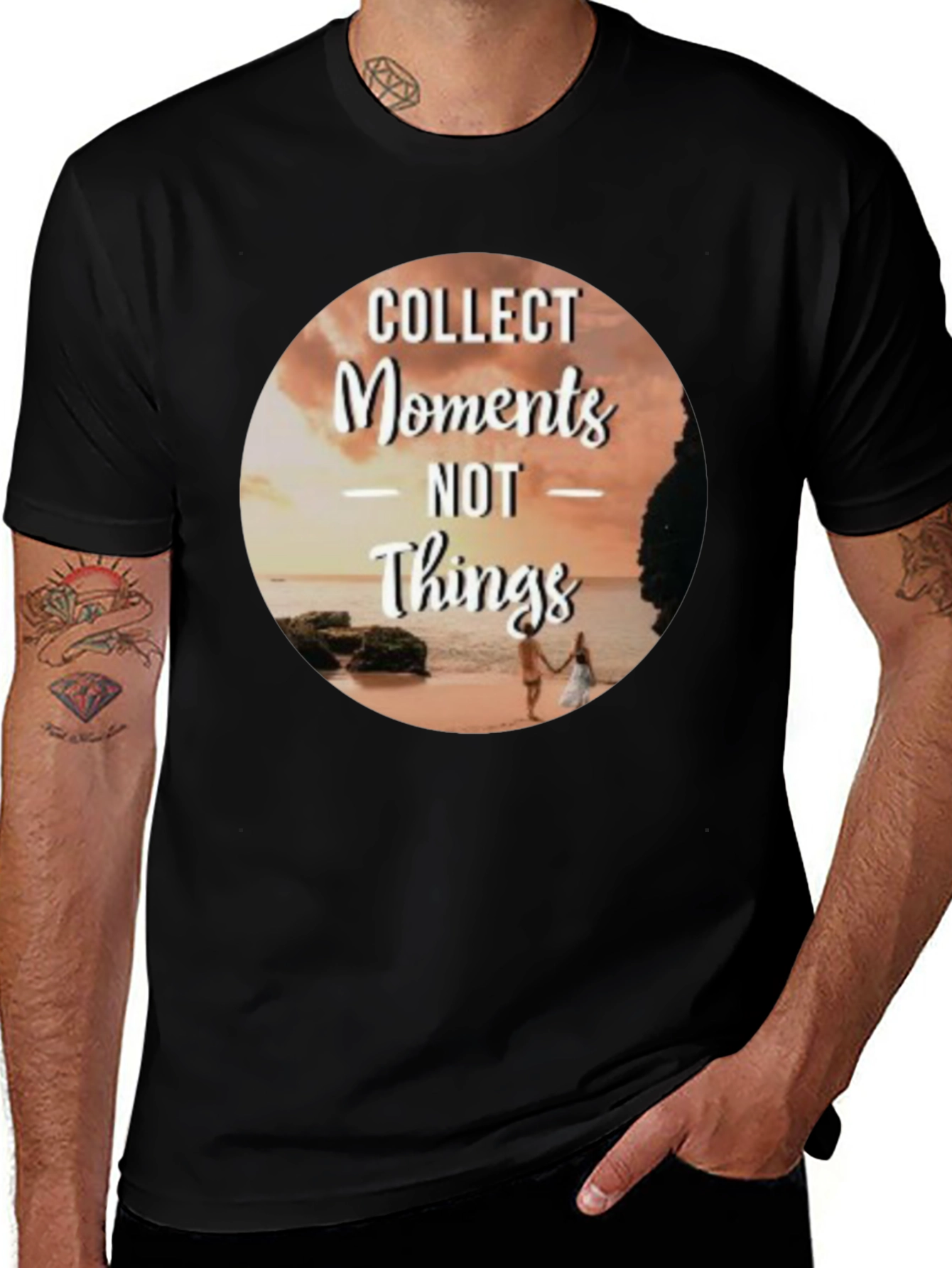 Collect Moments Graphic Tee - Black
