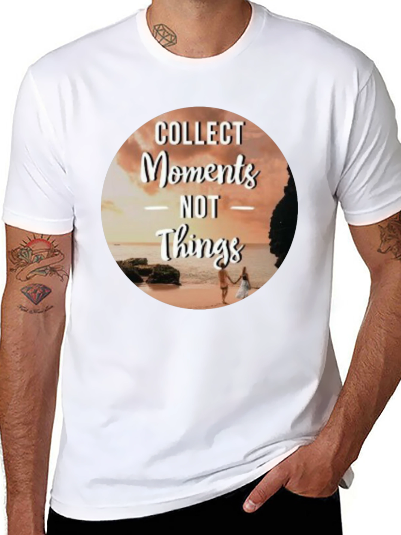 Collect Moments Graphic Tee - Black