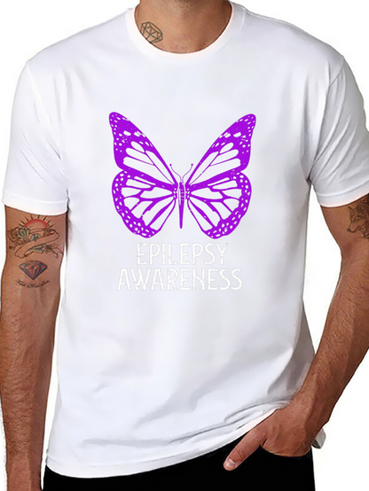 Epilepsy Awareness Butterfly Graphic Tee