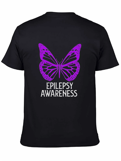 Epilepsy Awareness Butterfly Graphic Tee