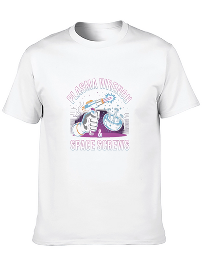 Plasma Wrench & Space Screws Graphic Tee