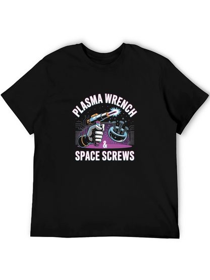 Plasma Wrench & Space Screws Graphic Tee