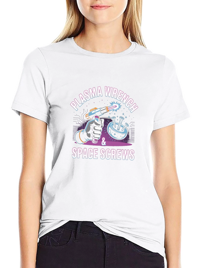 Plasma Wrench & Space Screws Graphic Tee