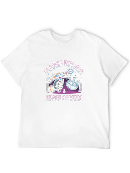 Plasma Wrench & Space Screws Graphic Tee