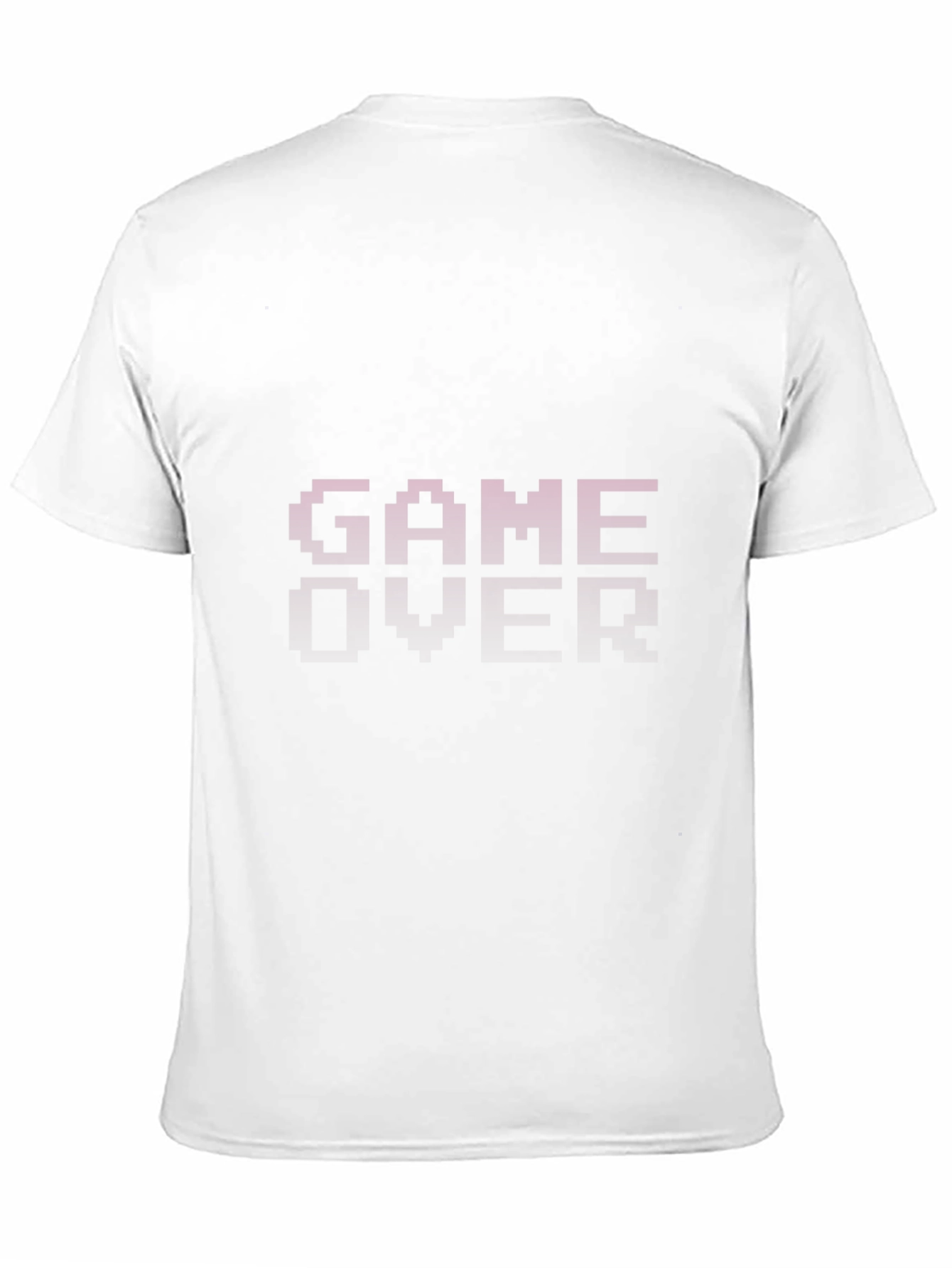 Game Over Graphic Tee - Pixelated Retro Design