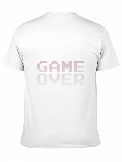 Game Over Graphic Tee - Pixelated Retro Design