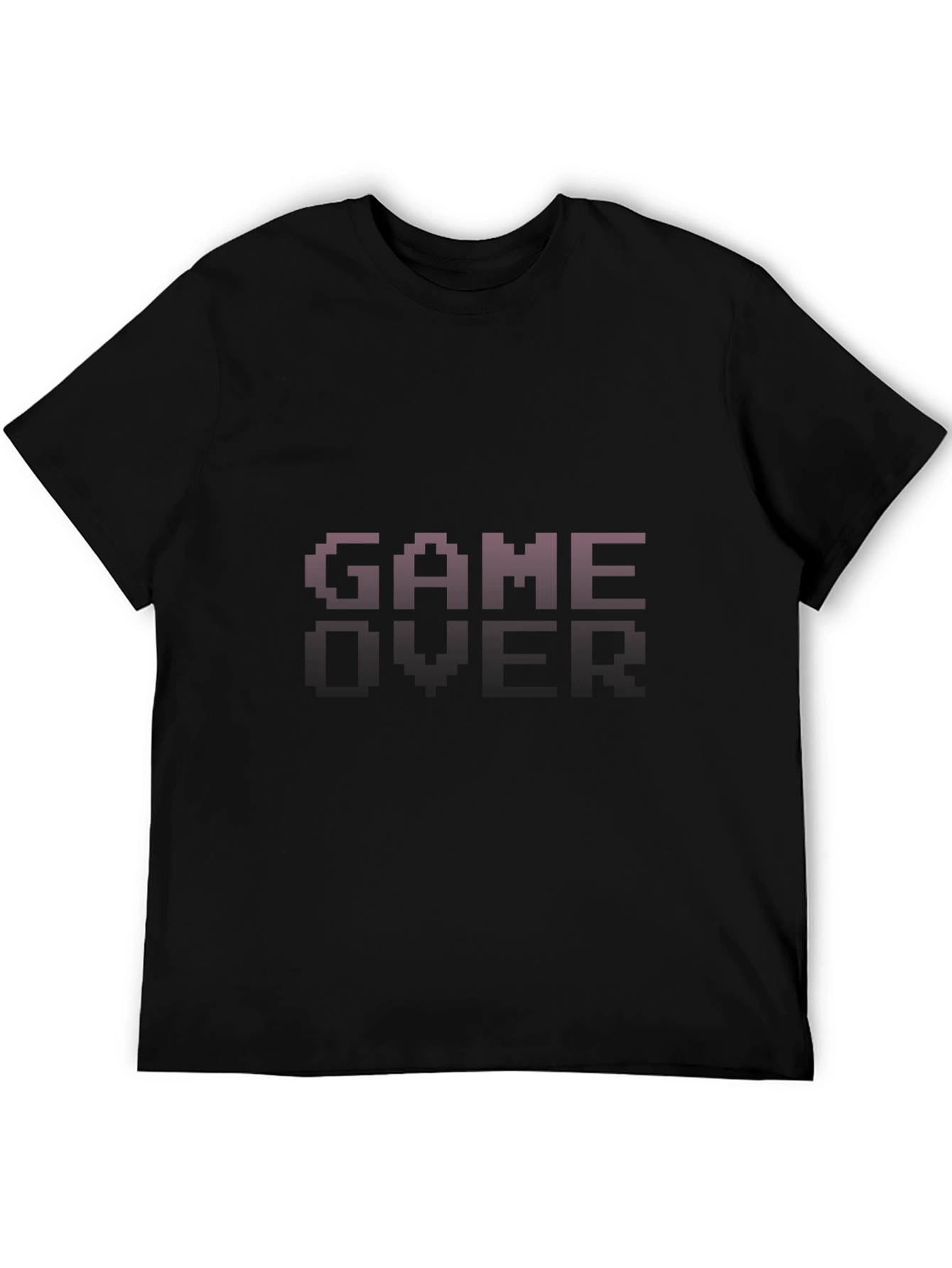 Game Over Graphic Tee - Pixelated Retro Design