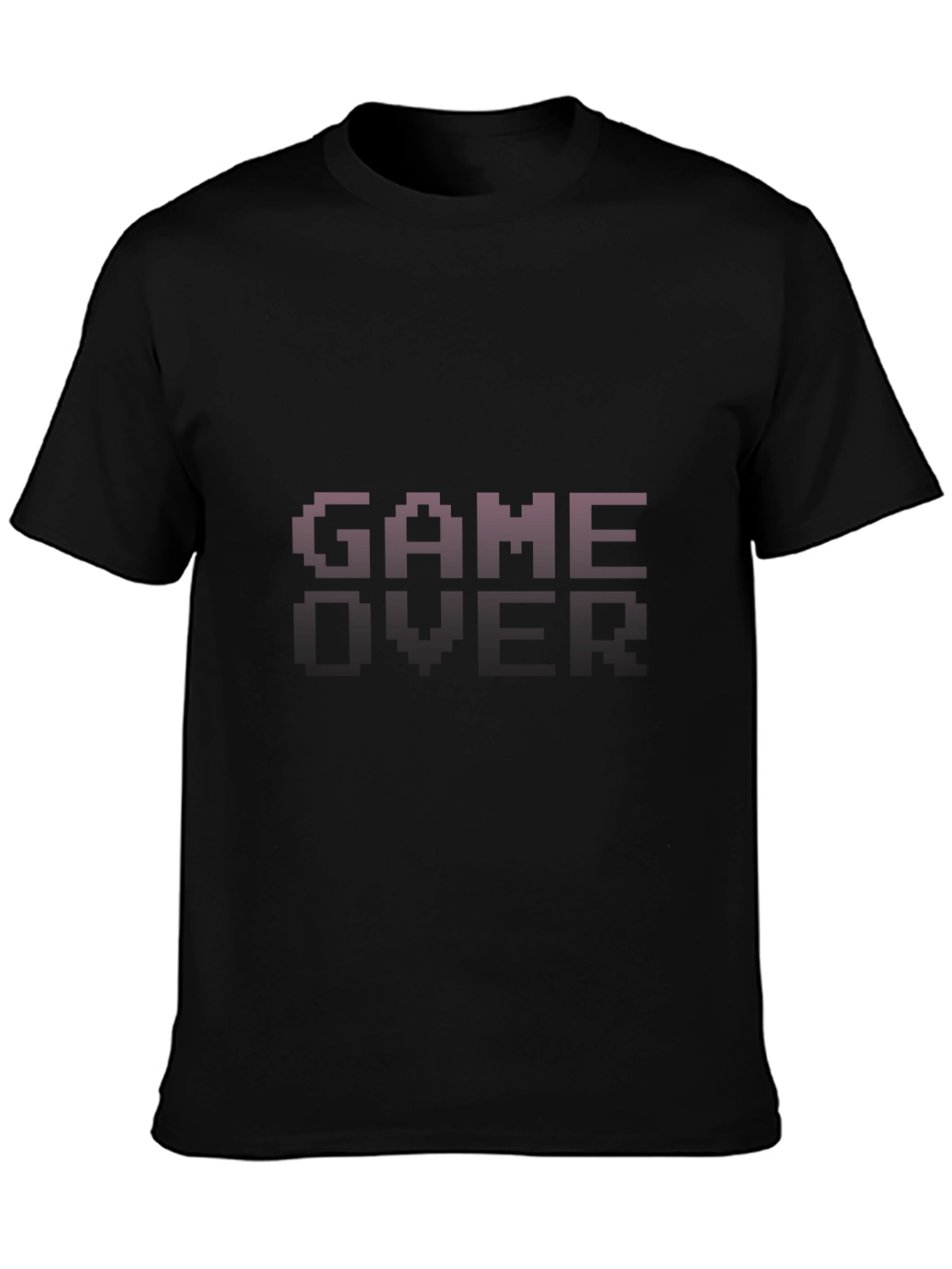Game Over Graphic Tee - Pixelated Retro Design