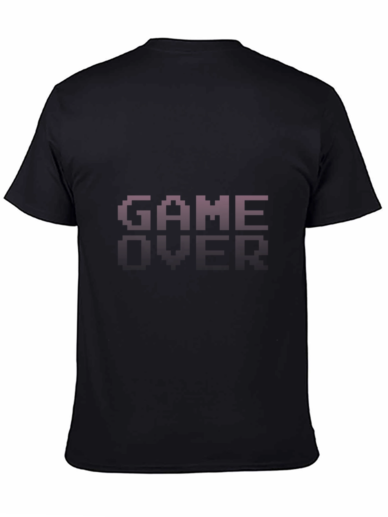 Game Over Graphic Tee - Pixelated Retro Design