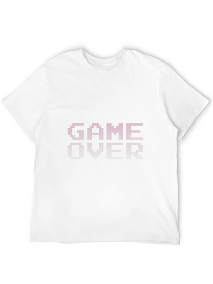 Game Over Graphic Tee - Pixelated Retro Design