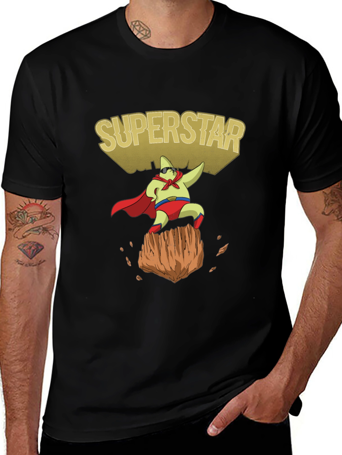 Superstar Cartoon Graphic Tee