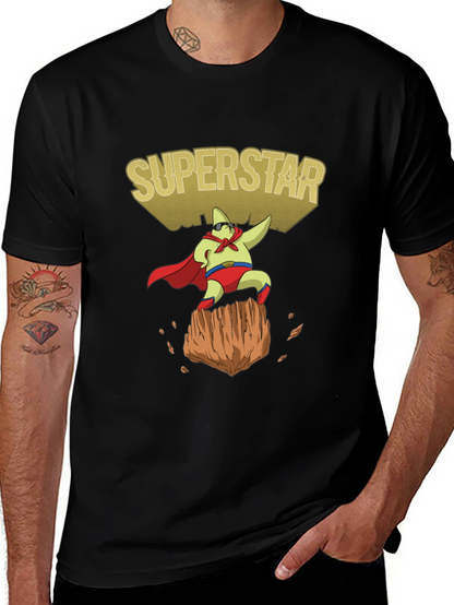 Superstar Cartoon Graphic Tee
