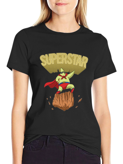 Superstar Cartoon Graphic Tee