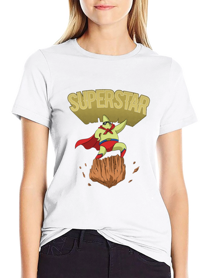 Superstar Cartoon Graphic Tee